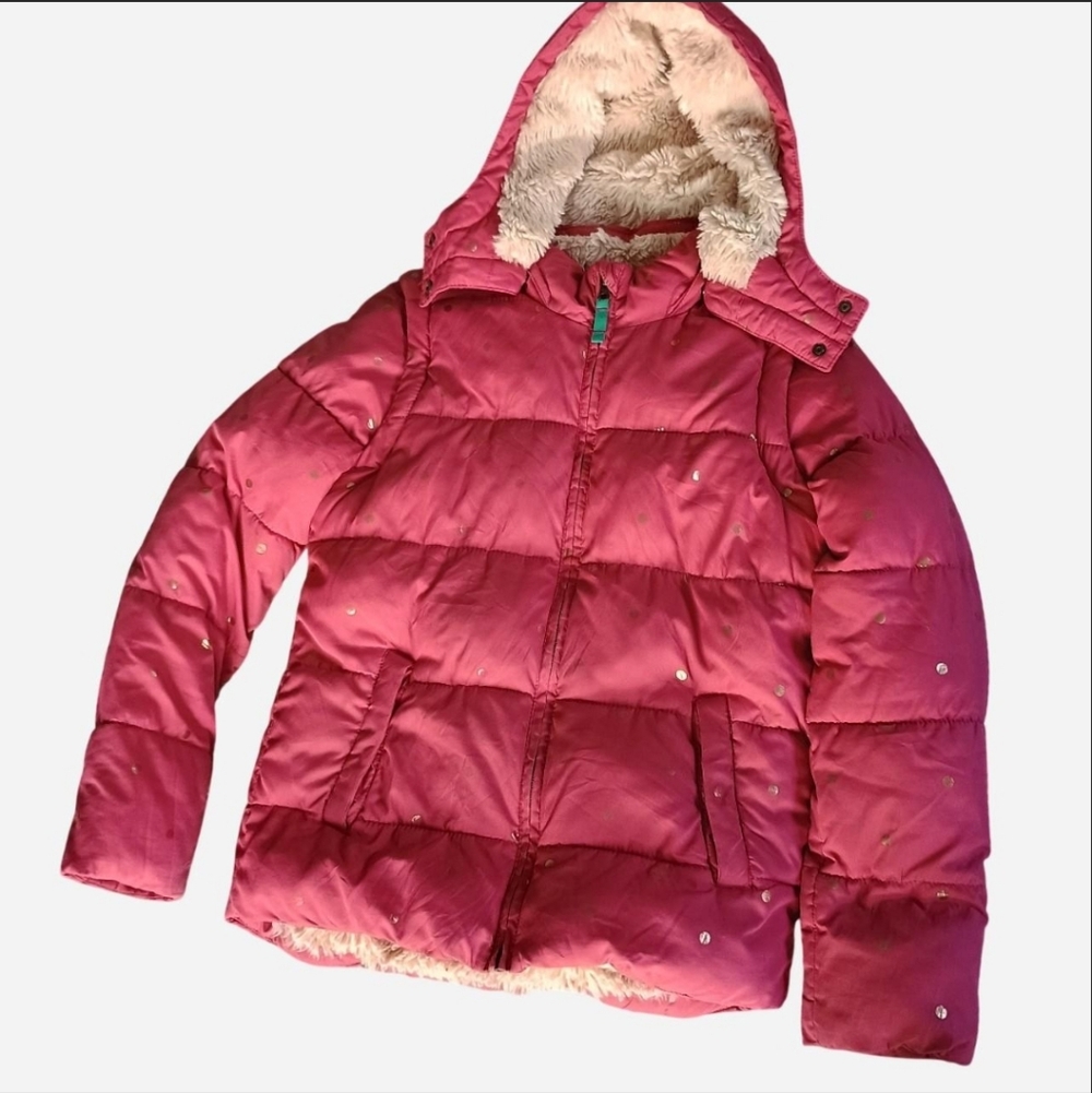 Mini Boden Size 11/12 Children's Winter Coat Pink - Picture 2 of 9